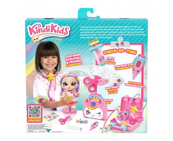 Игровой набор Kindi Kids Докторский портфель Kindi fun (50037), изображение 9 Игровой набор Kindi Kids Докторский портфель Kindi fun (50037), изображение 9
