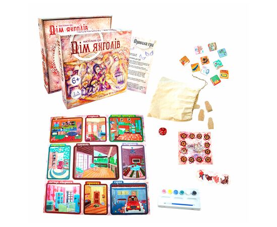 Настольная игра Strateg Дом ангелов (30101), изображение 3 Настольная игра Strateg Дом ангелов (30101), изображение 3
