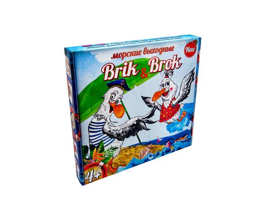 Настольная игра Strateg Brik and Brok Морские выходные (русский язык) (30202)