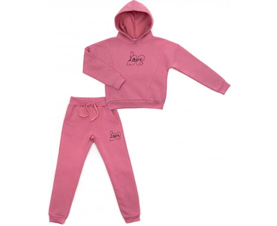Спортивний костюм Breeze з капюшоном (16467-152G-pink)
