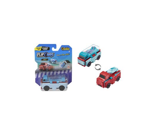 Машина Flip Cars 2 в 1 Автомобіль для дельфіна і Автомобіль для човна (EU463875-38)