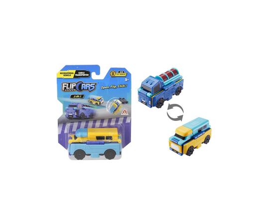 Машина Flip Cars 2 в 1 Автомобіль караван і Автомобіль для поливу (EU463875-35)