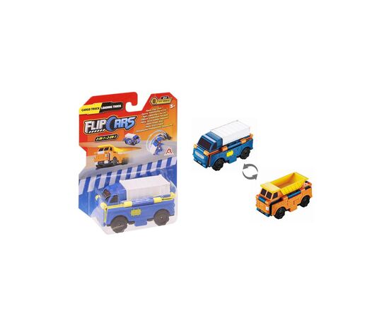 Машина Flip Cars 2 в 1 Грузовик и погрузчик (EU463875-12)