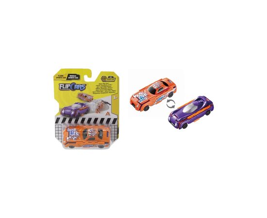 Машина Flip Cars 2 в 1 Вогняний спорткар і Потужний спорткар (EU463875B-01)