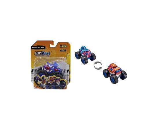 Машина Flip Cars 2 в 1 Монстр-трак Вовк (EU463875A-01)