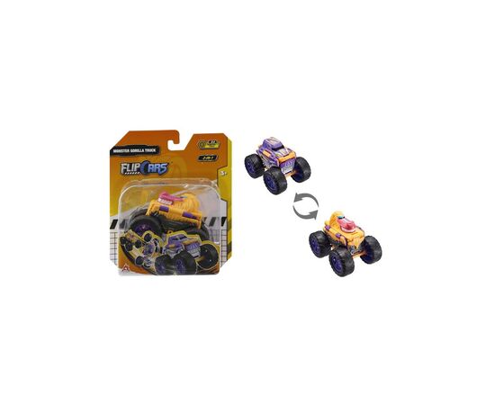 Машина Flip Cars 2 в 1 Монстр-трак Горилла (EU463875A-04)