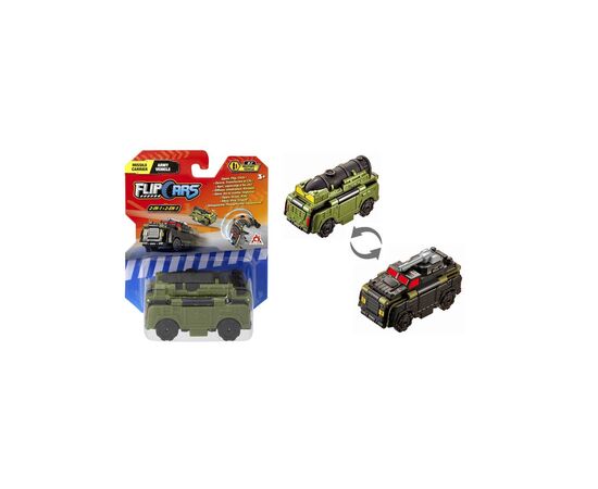 Машина Flip Cars 2 в 1 ракетоносец и Армейский автомобиль (EU463875-16)