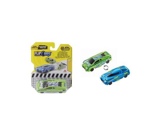Машина Flip Cars 2 в 1 Спорткар уламок і Спорткар трансформер (EU463875B-05)