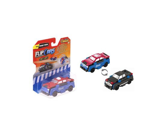 Машина Flip Cars 2 в 1 Таксі і Пікап (EU463875-09)