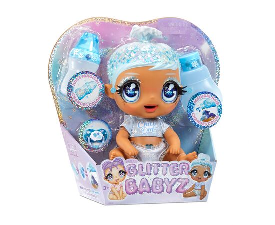 Кукла Glitter Babyz Снежинка (574859), изображение 7 Кукла Glitter Babyz Снежинка (574859), изображение 7