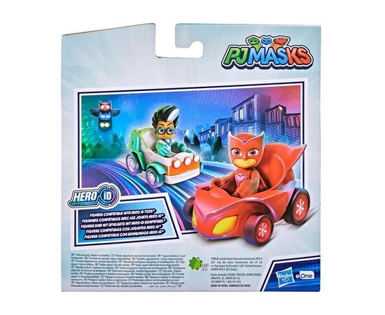 Игровой набор PJ Masks Герои в масках - Совка против Ромео (F2842), изображение 4 Игровой набор PJ Masks Герои в масках - Совка против Ромео (F2842), изображение 4