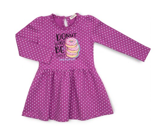 Платье Breeze в горошек (16623-122G-purple)