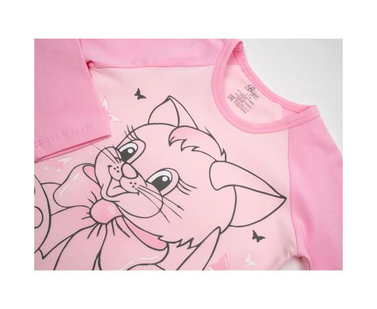 Піжама BiyoKids з котиком (4508-122G-pink), зображення 7 Піжама BiyoKids з котиком (4508-122G-pink), зображення 7
