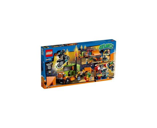Конструктор LEGO City Stunt Грузовик для шоу каскадёров 420 деталей (60294), изображение 3 Конструктор LEGO City Stunt Грузовик для шоу каскадёров 420 деталей (60294), изображение 3