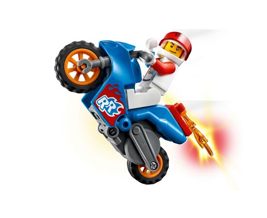 Конструктор LEGO City Stunt Реактивный трюковый мотоцикл 14 деталей (60298), изображение 3 Конструктор LEGO City Stunt Реактивный трюковый мотоцикл 14 деталей (60298), изображение 3
