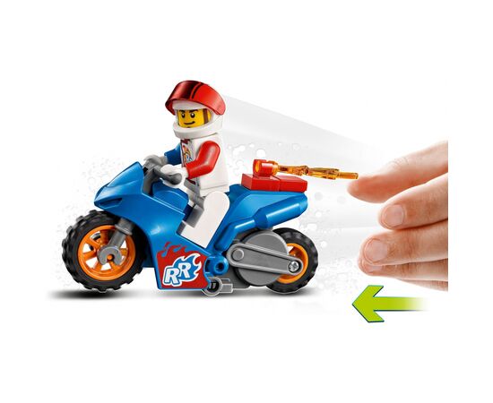 Конструктор LEGO City Stunt Реактивный трюковый мотоцикл 14 деталей (60298), изображение 5 Конструктор LEGO City Stunt Реактивный трюковый мотоцикл 14 деталей (60298), изображение 5
