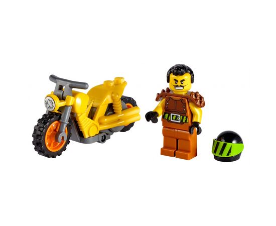 Конструктор LEGO City Stunt Разрушительный трюковый мотоцикл 12 деталей (60297), изображение 2 Конструктор LEGO City Stunt Разрушительный трюковый мотоцикл 12 деталей (60297), изображение 2