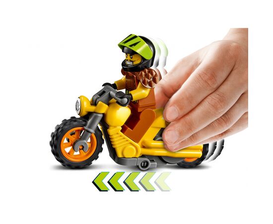 Конструктор LEGO City Stunt Разрушительный трюковый мотоцикл 12 деталей (60297), изображение 4 Конструктор LEGO City Stunt Разрушительный трюковый мотоцикл 12 деталей (60297), изображение 4