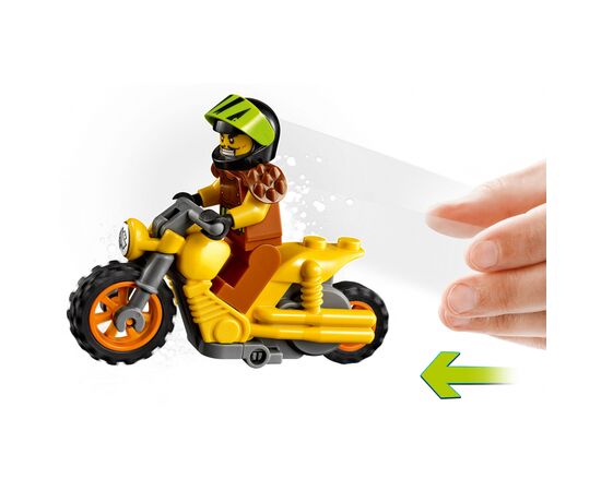 Конструктор LEGO City Stunt Разрушительный трюковый мотоцикл 12 деталей (60297), изображение 5 Конструктор LEGO City Stunt Разрушительный трюковый мотоцикл 12 деталей (60297), изображение 5