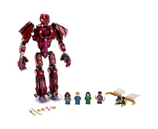 Конструктор LEGO Super Heroes Marvel Вечные перед лицом Аришема 493 детали (76155), изображение 2 Конструктор LEGO Super Heroes Marvel Вечные перед лицом Аришема 493 детали (76155), изображение 2