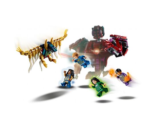 Конструктор LEGO Super Heroes Marvel Вечные перед лицом Аришема 493 детали (76155), изображение 5 Конструктор LEGO Super Heroes Marvel Вечные перед лицом Аришема 493 детали (76155), изображение 5