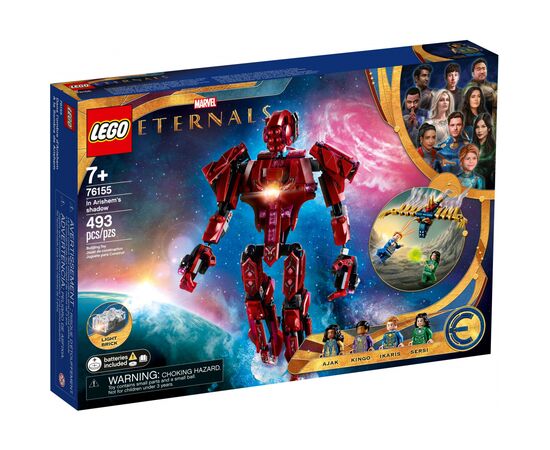 Конструктор LEGO Super Heroes Marvel Вечные перед лицом Аришема 493 детали (76155)