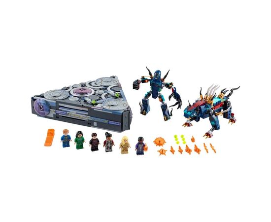 Конструктор LEGO Super Heroes Marvel Взлёт Домо 1040 деталей (76156-), изображение 7 Конструктор LEGO Super Heroes Marvel Взлёт Домо 1040 деталей (76156-), изображение 7