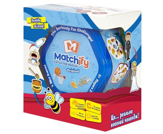 Настольная игра Super Puper Matchify Original (MATCH9000A), изображение 2 Настольная игра Super Puper Matchify Original (MATCH9000A), изображение 2