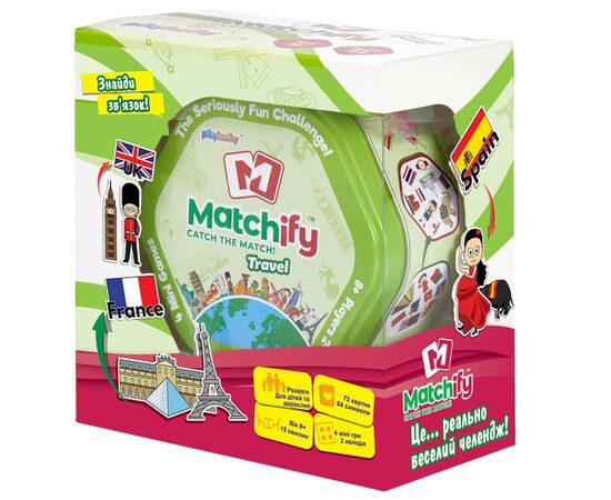 Настольная игра Super Puper Matchify Travel (MATCH9000B), изображение 2 Настольная игра Super Puper Matchify Travel (MATCH9000B), изображение 2