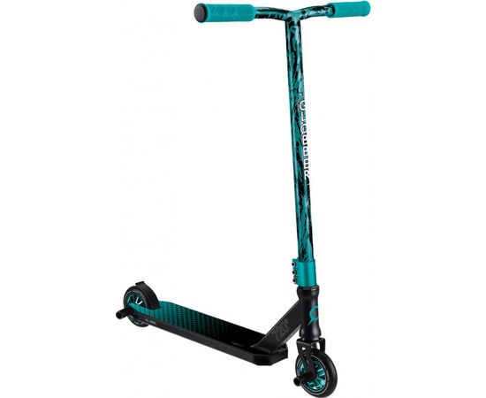 Самокат Globber GS720 черно-бирюзовый трюковой с пегами (624-005-3), изображение 2 Самокат Globber GS720 черно-бирюзовый трюковой с пегами (624-005-3), изображение 2