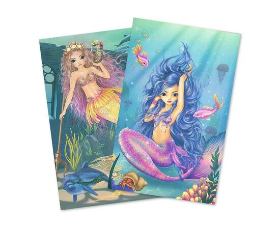 Набор для творчества Fantasy Model Альбом для раскрашивания Русалонька (6282609), изображение 4