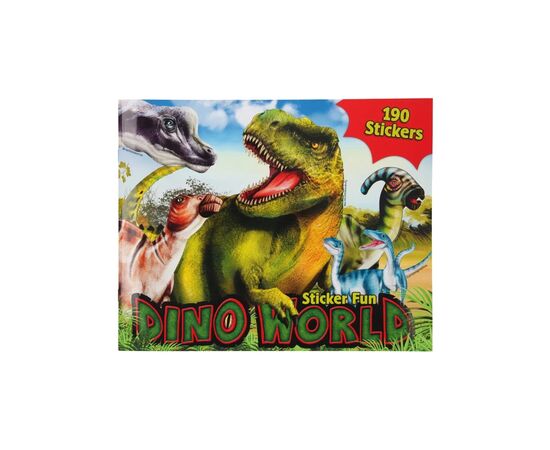 Набор для творчества Dino World Альбом с наклейками StickerFun (6336851)
