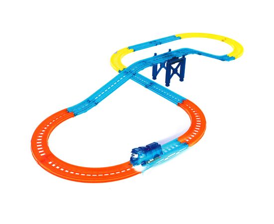 Игровой набор Silverlit Robot Trains Железная дорога Молния с подсветкой (80187), изображение 2 Игровой набор Silverlit Robot Trains Железная дорога Молния с подсветкой (80187), изображение 2