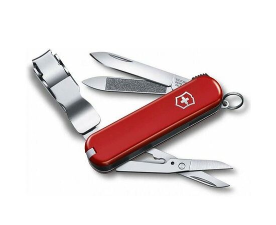 Нож Victorinox NailClip 580, 65 мм, красный (0.6463)