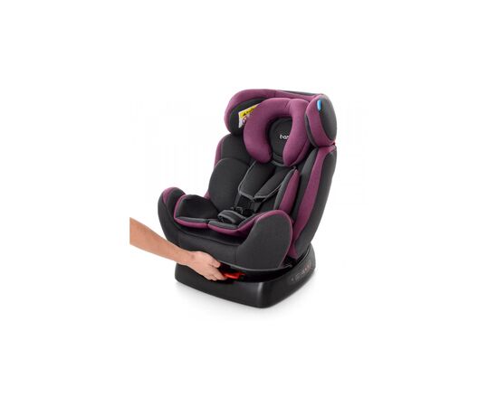 Автокресло Bambi M 3678 0-25 кг Pink Grey (Bambi M 3678 pink grey), изображение 4