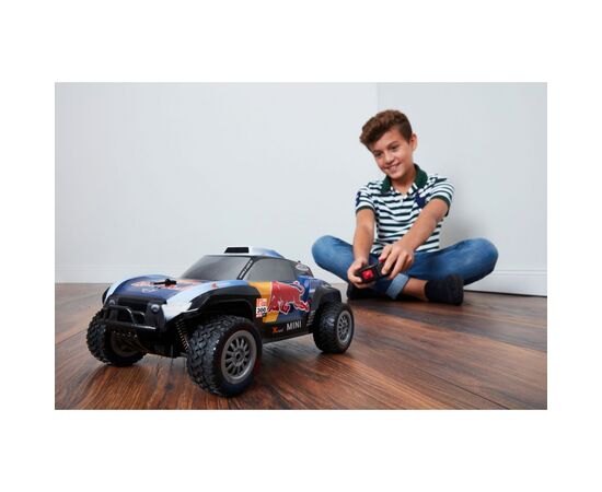Радиоуправляемая игрушка Happy People Red Bull X-raid Mini JCW Buggy 1:16 2.4 ГГц (H30045), изображение 8 Радиоуправляемая игрушка Happy People Red Bull X-raid Mini JCW Buggy 1:16 2.4 ГГц (H30045), изображение 8