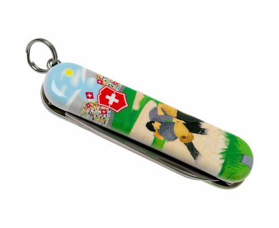 Нож Victorinox Classic Limited Edition "Swiss Wrestling" (0.6223.L2009), изображение 5 Нож Victorinox Classic Limited Edition "Swiss Wrestling" (0.6223.L2009), изображение 5