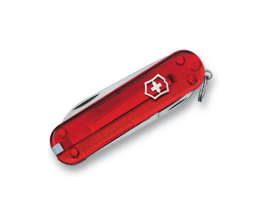 Ніж Victorinox Classic SD Transparent Red (0.6223.TB1), зображення 3 Ніж Victorinox Classic SD Transparent Red (0.6223.TB1), зображення 3