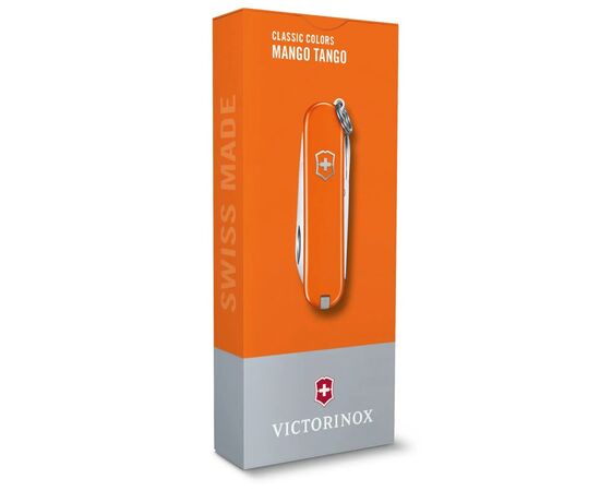 Нож Victorinox Classic SD Colors Mango Tango (0.6223.83G), изображение 4 Нож Victorinox Classic SD Colors Mango Tango (0.6223.83G), изображение 4