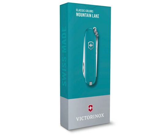 Нож Victorinox Classic SD Colors Mountain Lake (0.6223.23G), изображение 4 Нож Victorinox Classic SD Colors Mountain Lake (0.6223.23G), изображение 4