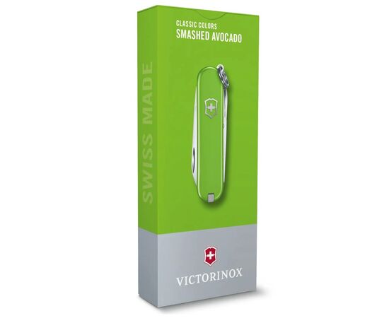 Нож Victorinox Classic SD Colors Smashed Avocado (0.6223.43G), изображение 4 Нож Victorinox Classic SD Colors Smashed Avocado (0.6223.43G), изображение 4