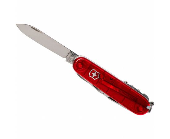Нож Victorinox Climber Transparent Red Blister (1.3703.TB1), изображение 4 Нож Victorinox Climber Transparent Red Blister (1.3703.TB1), изображение 4
