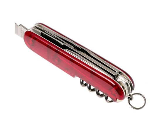 Нож Victorinox Climber Transparent Red Blister (1.3703.TB1), изображение 5 Нож Victorinox Climber Transparent Red Blister (1.3703.TB1), изображение 5