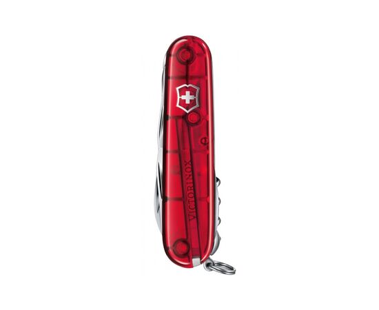 Нож Victorinox Huntsman Transparent Red Blister (1.3713.TB1), изображение 4 Нож Victorinox Huntsman Transparent Red Blister (1.3713.TB1), изображение 4