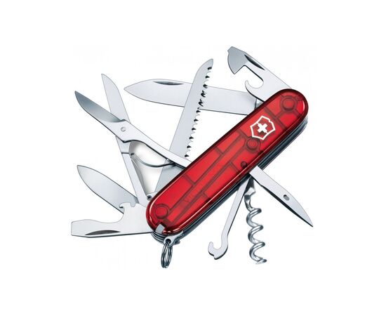 Нож Victorinox Huntsman Transparent Red Blister (1.3713.TB1)