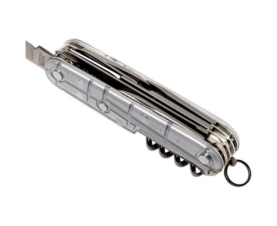Нож Victorinox Huntsman Transparent Silver Blister (1.3713.T7B1), изображение 4 Нож Victorinox Huntsman Transparent Silver Blister (1.3713.T7B1), изображение 4