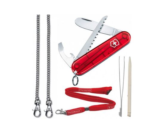 Нож Victorinox My First Transparent Red (0.2373.T), изображение 2 Нож Victorinox My First Transparent Red (0.2373.T), изображение 2