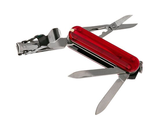 Нож Victorinox NailClip 580 Transparent Red (0.6463.T), изображение 3 Нож Victorinox NailClip 580 Transparent Red (0.6463.T), изображение 3