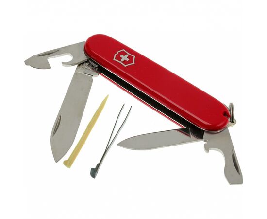 Нож Victorinox Recruit Red Blister (0.2503.B1), изображение 2 Нож Victorinox Recruit Red Blister (0.2503.B1), изображение 2