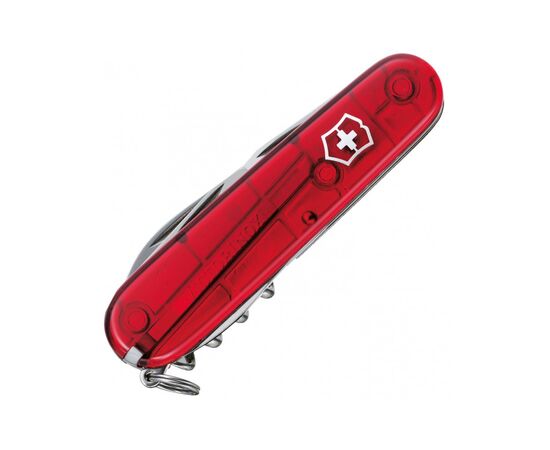 Нож Victorinox Spartan Transparent Red Blister (1.3603.TB1), изображение 2 Нож Victorinox Spartan Transparent Red Blister (1.3603.TB1), изображение 2